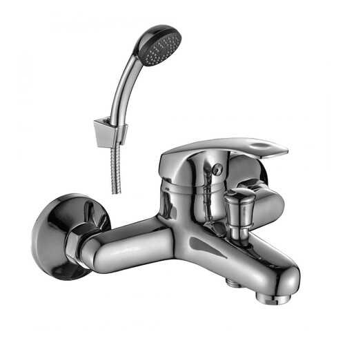 Смеситель Decoroom DR68035 одноручный для ванны с коротким изливом, хром в Аксон