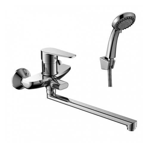 Смеситель Decoroom DR69043 одноручный универсальный с поворотным изливом 35 см., хром в Аксон