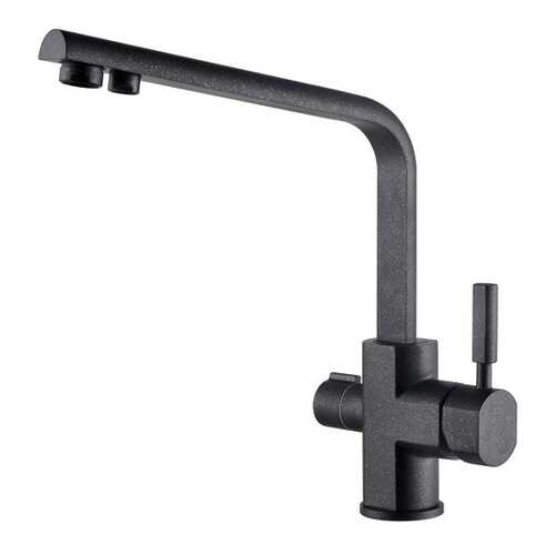 Смеситель для кухни Kaiser Decor 40144-2 с подключением к фильтру Black в Аксон