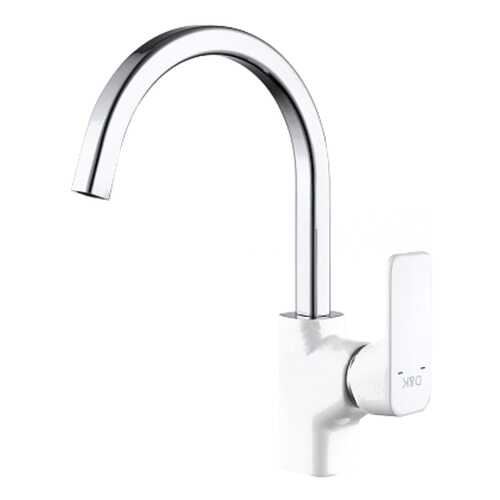 Смеситель для кухонной мойки D&K DK Berlin Steinbeis DA1432416 белый в Аксон