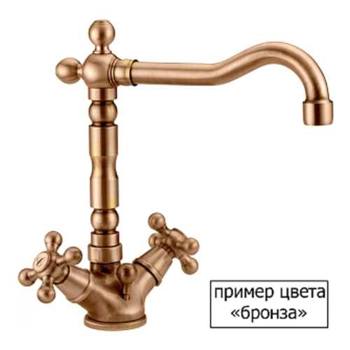 Смеситель для кухонной мойки Fiore Margot 26ZZ0643 бронза в Аксон