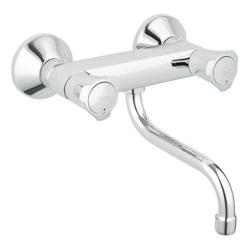 Смеситель для кухонной мойки Grohe Costa L 31187001 серебристый в Аксон