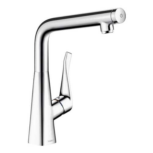 Смеситель для кухонной мойки Hansgrohe Metris Select 14883000 хром в Аксон