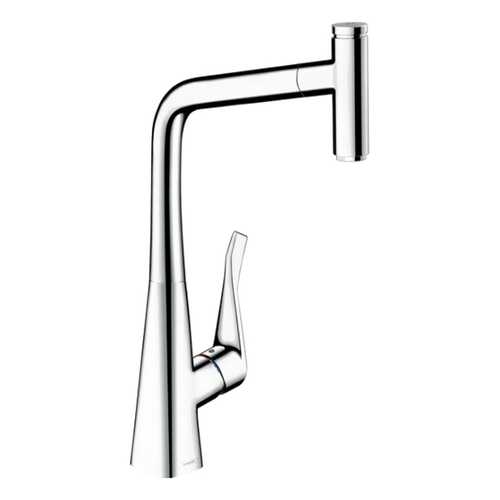 Смеситель для кухонной мойки Hansgrohe Metris Select 14884000 хром в Аксон