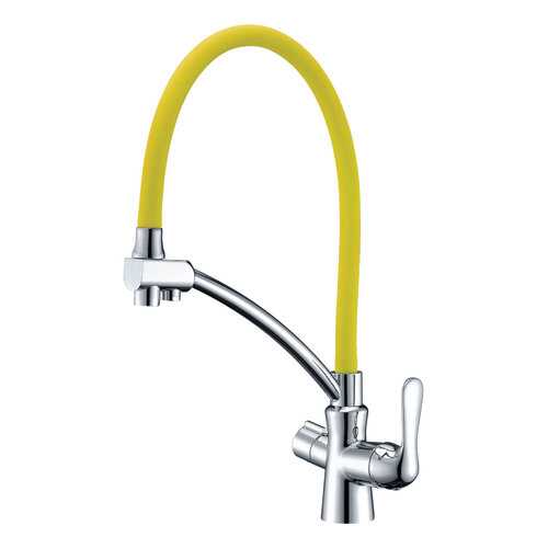 Смеситель для кухонной мойки LEMARK LM3070C-Yellow в Аксон
