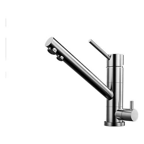 Смеситель для кухонной мойки OMOIKIRI Pure life Tonami BN 4994018 нержавеющая сталь в Аксон