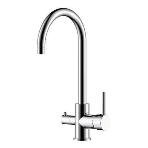 Смеситель для кухонной мойки Rossinka Silvermix Z35-28 хром в Аксон