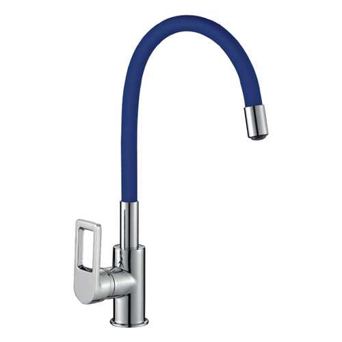 Смеситель для кухонной мойки Rossinka Silvermix Z35-35U-Blue в Аксон