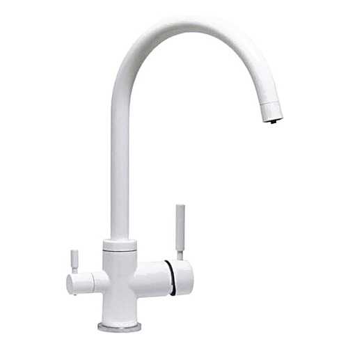 Смеситель для кухонной мойки Seaman Barcelone SSL-5385 Snow 470619 белый в Аксон