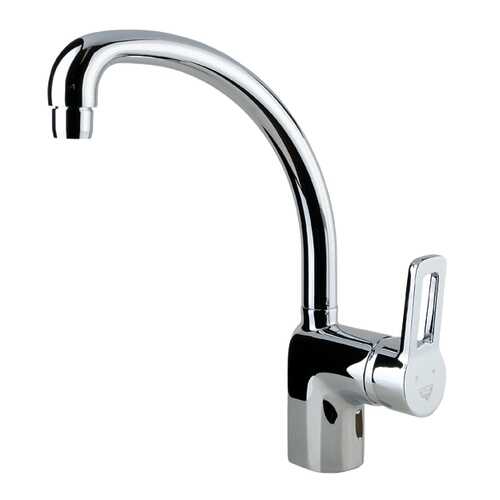 Смеситель для кухонной мойки Timo Junior-Inox 1906F хром в Аксон