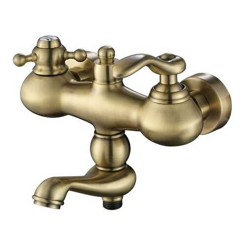 Смеситель для ванны Kaiser Logo 47722-1Br Bronze в Аксон