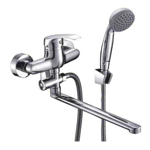 Смеситель для ванны с душем серия Город К-серия одноручный Славен СЛ-ОД-К31 в Аксон