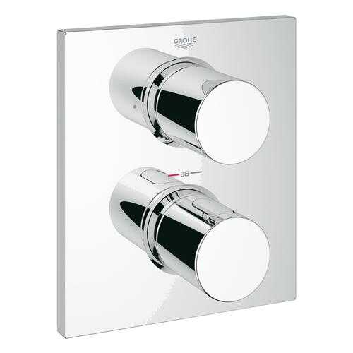 Смеситель для встраиваемой системы Grohe Grohtherm F 27618000 хром в Аксон