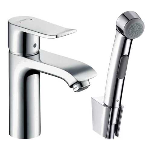Смеситель с гигиеническим душем Hansgrohe Metris 31285000 хром в Аксон
