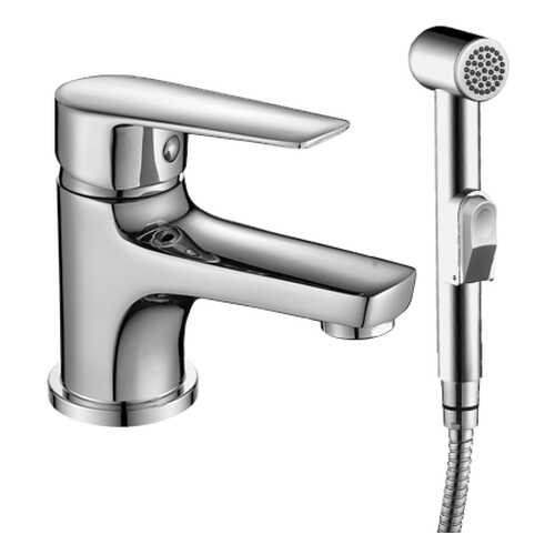 Смеситель с гигиеническим душем Rossinka Silvermix S35-15 хром в Аксон