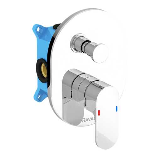 Смеситель скрытого монтажа Ravak Chrome CR 065.00 с переключателем для R-box, X070056 в Аксон