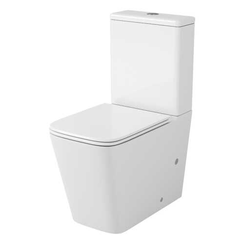 Унитаз-компакт безободковый OWL Vatter Ruta-G OWLT190402+OWLT190402/2 с сиденьем микролифт в Аксон
