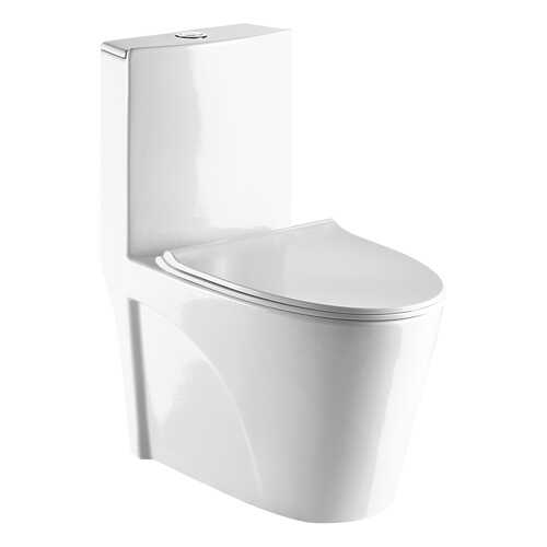 Унитаз-компакт WeltWasser WW SK WELZBACH 001 GL-WT белый глянец в Аксон