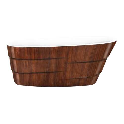Акриловая ванна Lagard AUGUSTE Brown Wood 170х75 см в Аксон