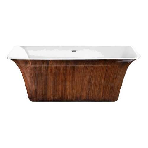 Акриловая ванна Lagard EVORA Brown Wood 160х77 см в Аксон