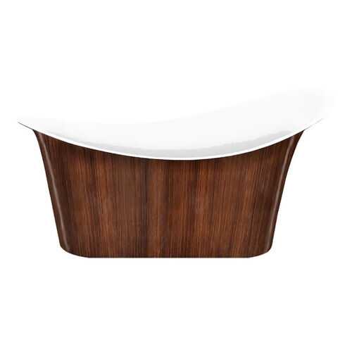 Акриловая ванна Lagard TIFFANY Brown Wood 175х82 см в Аксон