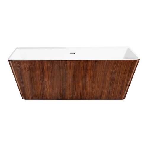 Акриловая ванна Lagard VELA Brown Wood 168х80 см в Аксон