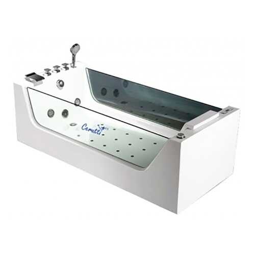 Ванна акриловая Cerutti SPA C-453 180х80 см с гидромассажем в Аксон
