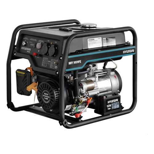 Бензиновый генератор Hyundai HHY 5020FE в Аксон