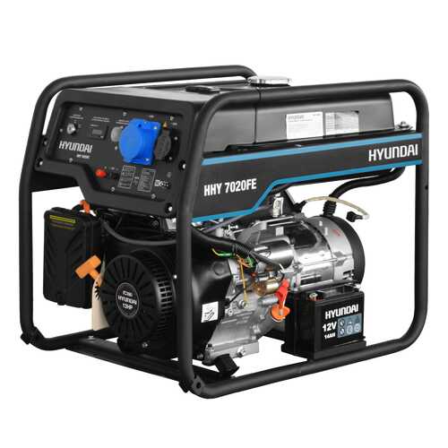 Бензиновый генератор Hyundai HHY 7020FE в Аксон