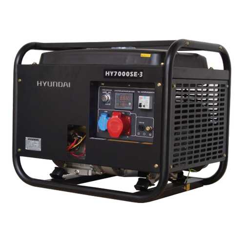 Бензиновый генератор Hyundai HY 7000SE-3 в Аксон