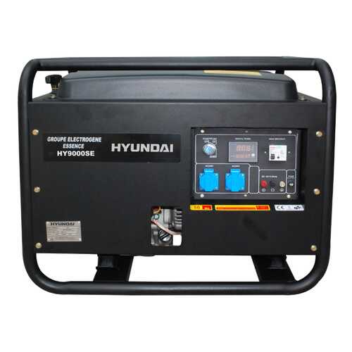 Бензиновый генератор Hyundai HY 9000SER в Аксон