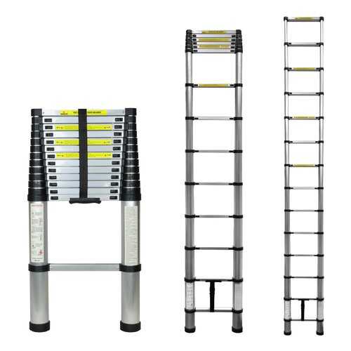 Лестница телескопическая алюминиевая UPU Ladder UP410 в Аксон