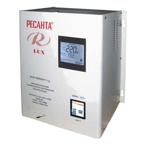 Однофазный стабилизатор Ресанта АСН-8000 Н/1-Ц в Аксон