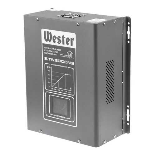 Стабилизатор напряжения WESTER STW5000NS в Аксон