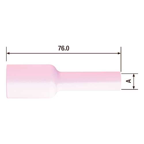 Сопло керамическое для газовой линзы №6L ф10 FB TIG 17-18-26 (10 шт,) в Аксон
