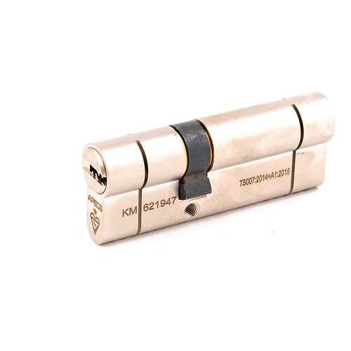 Цилиндровый механизм Apecs N6 ключ/ключ 31-50 (81мм) Ni (5key) в Аксон