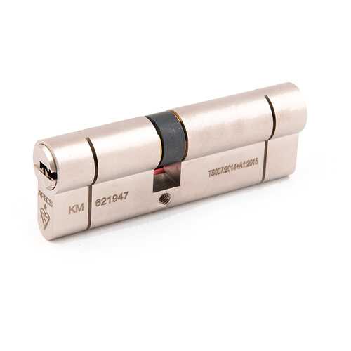 Цилиндровый механизм Apecs N6 ключ/ключ 40-50 (90мм) Ni (5key) в Аксон