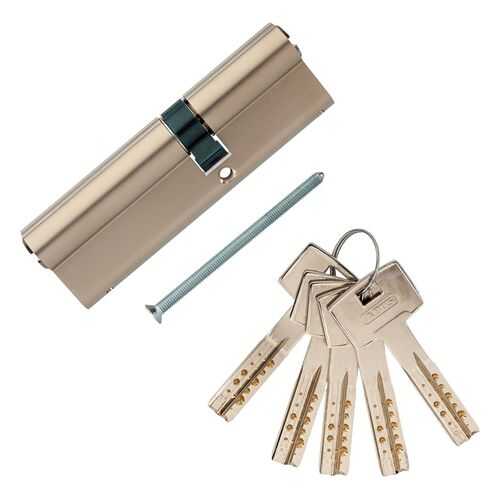 Европрофильный цилиндр ABUS M12R410 ключ/ключ 40-60 (100 мм) NI (5 key) в Аксон