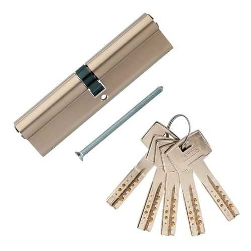 Европрофильный цилиндр ABUS M12R410 ключ/ключ 65-65 (130 мм) NI (5 key) в Аксон