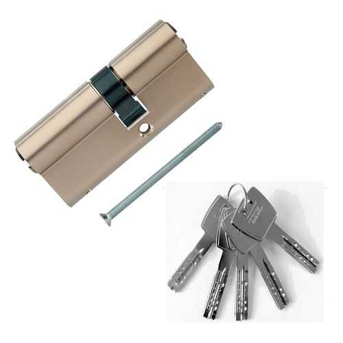 Европрофильный цилиндр ABUS X12R410 ключ/ключ 30-35 (65 мм) NI (5 key) в Аксон