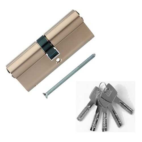 Европрофильный цилиндр ABUS X12R410 ключ/ключ 40-40 (80 мм) NI (5 key) в Аксон