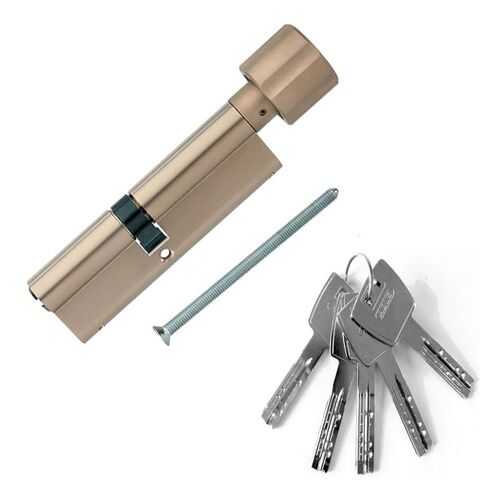 Европрофильный цилиндр ABUS X12R430 ключ/вертушка 40-45 (85 мм) NI (5 key) в Аксон