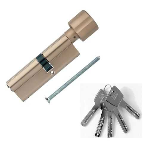 Европрофильный цилиндр ABUS X12R430 ключ/вертушка 45-35 (80 мм) NI (5 key) в Аксон