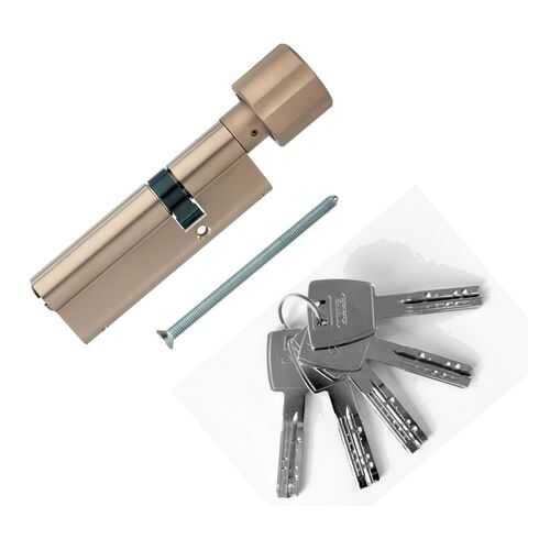 Европрофильный цилиндр ABUS X12R430 ключ/вертушка 60-30 (90 мм) NI (5 key) в Аксон