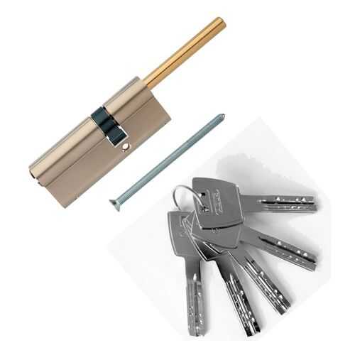 Европрофильный цилиндр ABUS X12R491-27 ключ/шток 50-30 (80 мм) NI (5 key) в Аксон