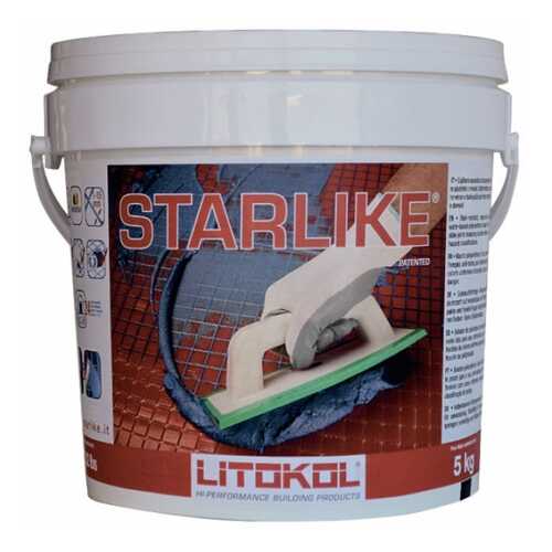 Затирка LITOKOL LITOCHROM STARLIKE С.470 абсолютно белый 5кг в Аксон