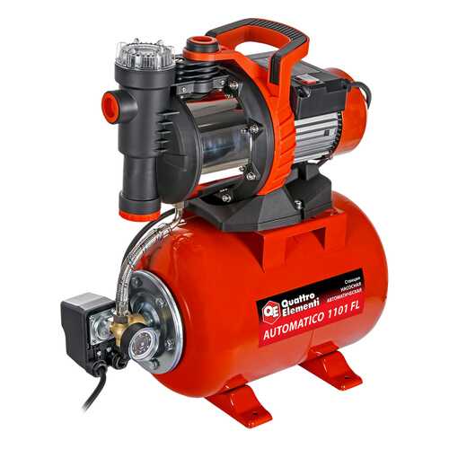 Насосная станция Quattro Elementi Automatico 1101 FL в Аксон